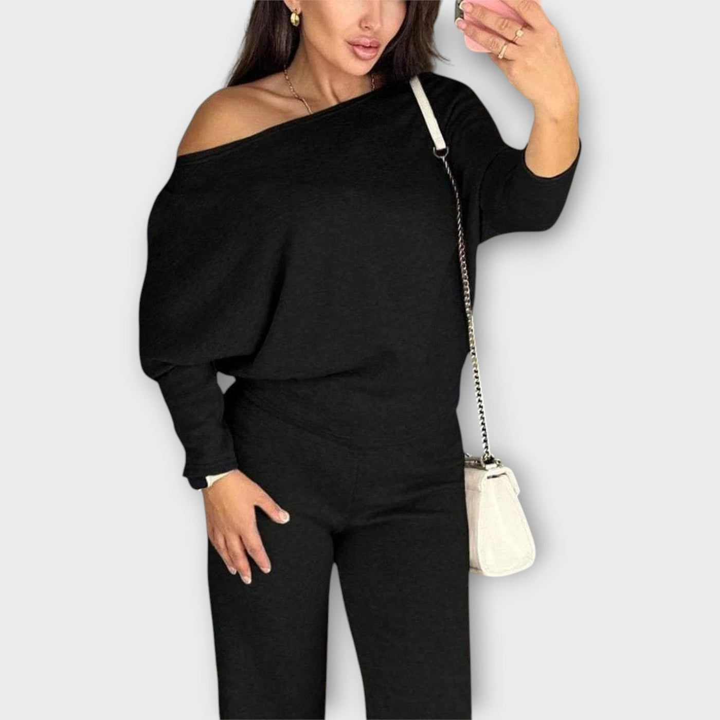 Σετ Loungewear με Χαλαρή Εφαρμογή