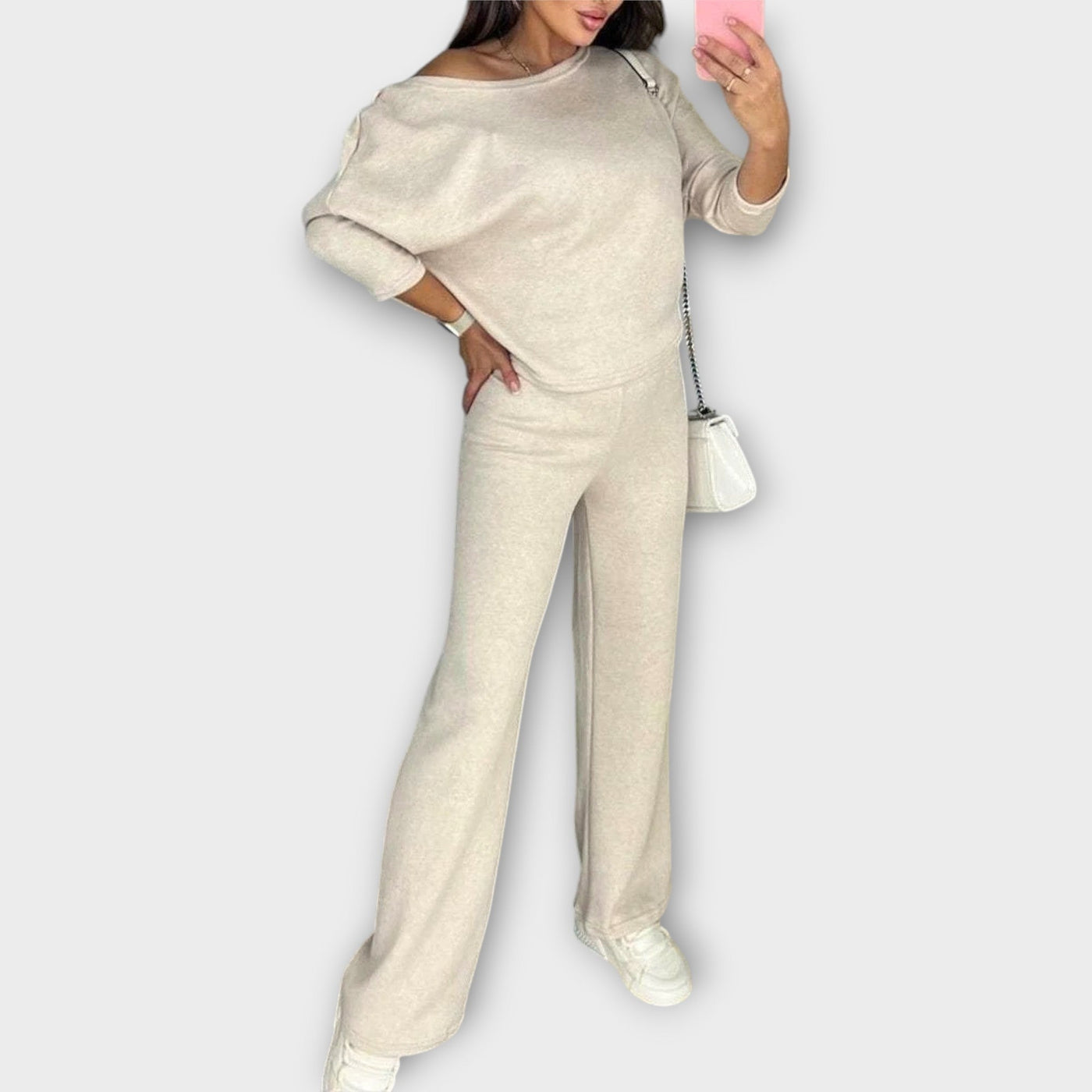 Σετ Loungewear με Χαλαρή Εφαρμογή