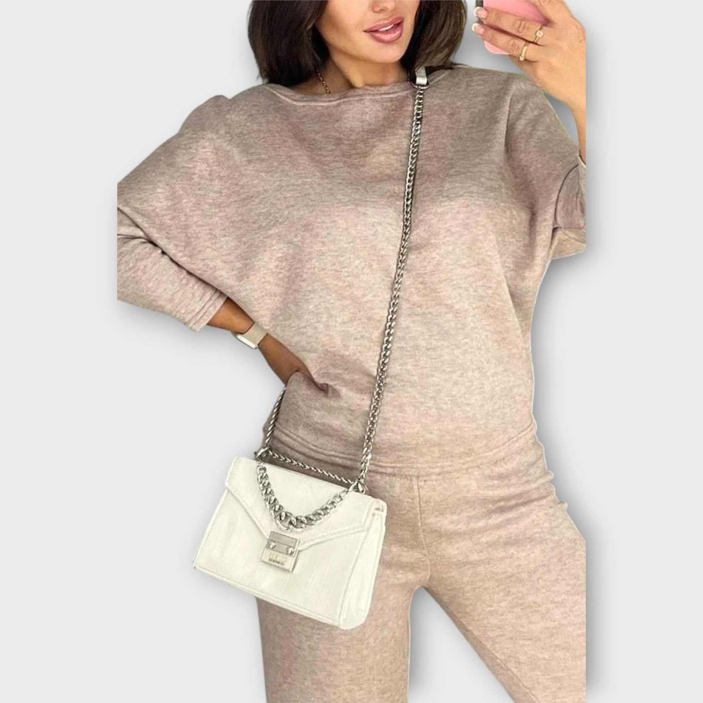 Σετ Loungewear με Χαλαρή Εφαρμογή